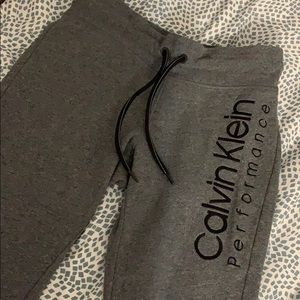 Calvin Klein grey sweatpants. Size medium.